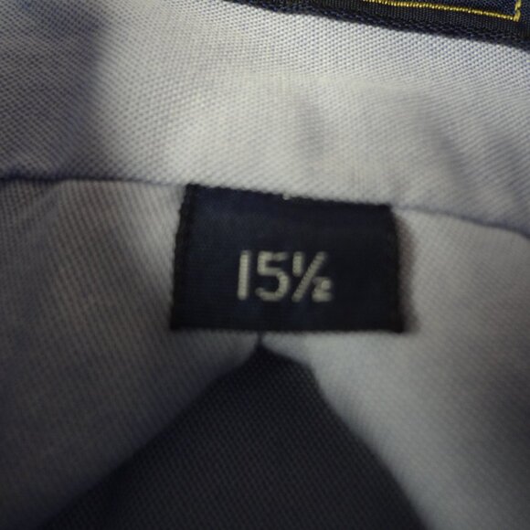 FORD MOTORSPORTS EMBROIDERED LOGO BUTTON UP MENS 15.5 L190 (SPOT C PICS) - Picture 6 of 9